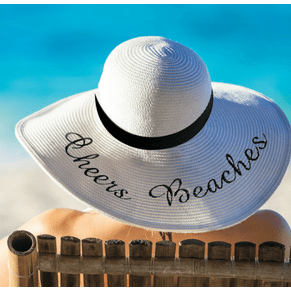 Cheers Beaches Women Cheers Beaches Floppy Sun Hat: Ivory