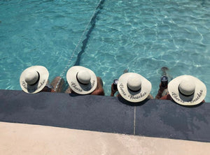 Cheers Beaches Women Cream Cheers Beaches Floppy Sun Hat: Cream