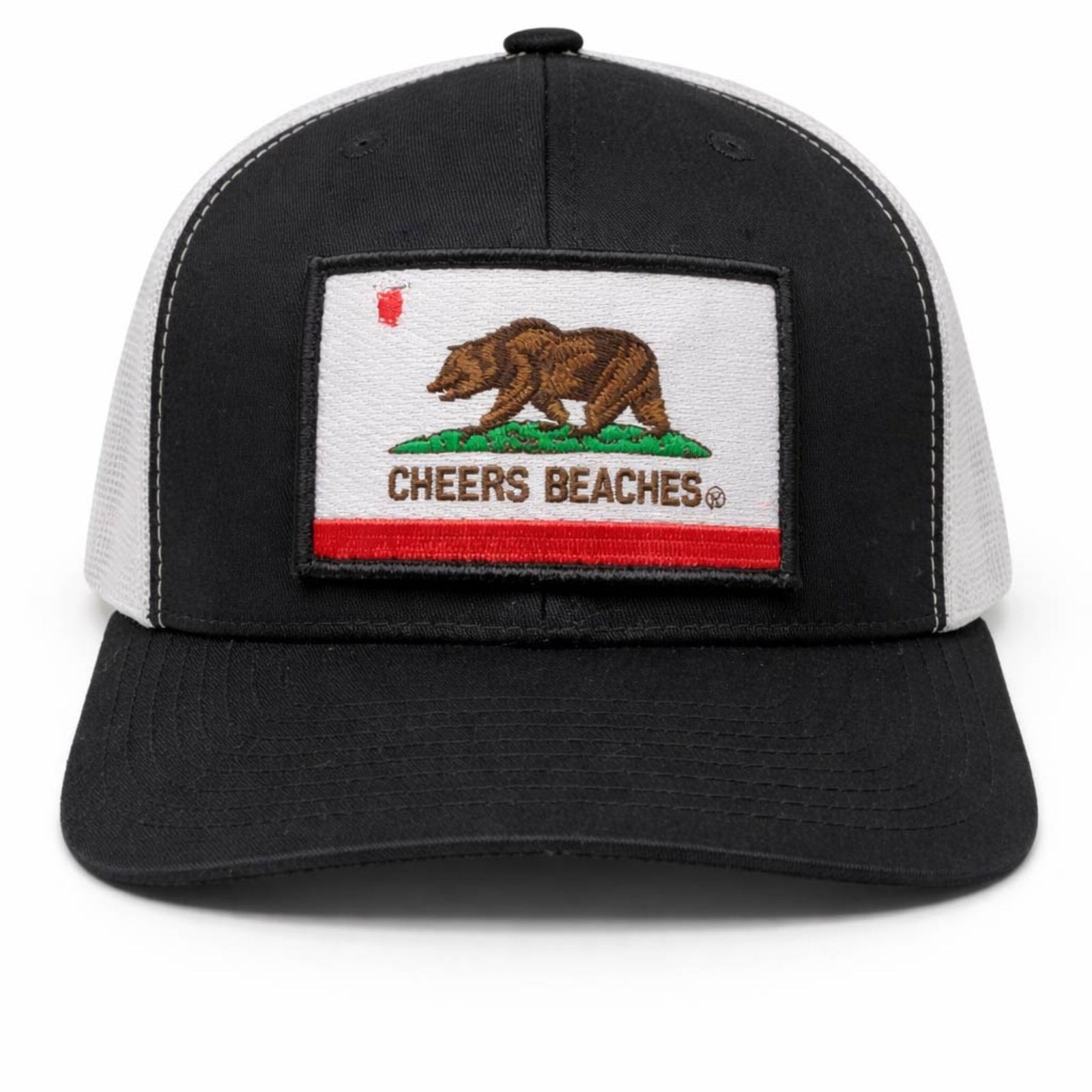 California Flag "Cheers Beaches" Trucker Hat - Cheers Beaches