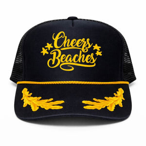 Cheers Beaches Captain's Trucker Hat - Cheers Beaches