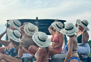 Cheers Beaches Floppy Sun Hat: Cream - Cheers Beaches