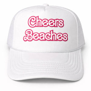 Cheers Beaches® Malibu Beach Trucker Hat – Women's Foam Hat - Cheers Beaches