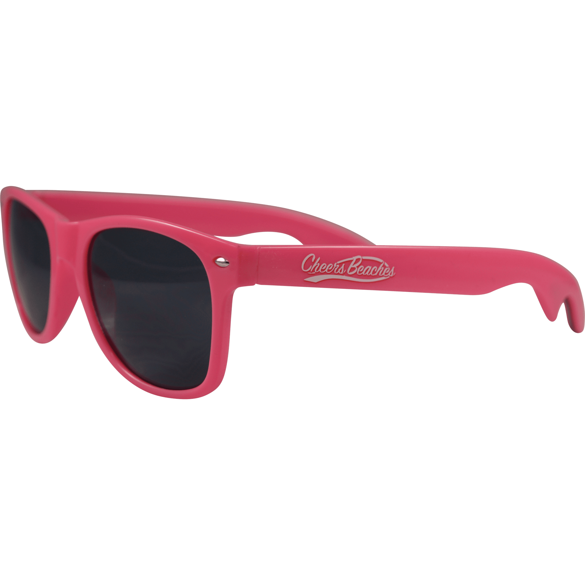 Cheers Beaches Accessories Cheers Beaches Bottle Opener Sunglasses: Pink