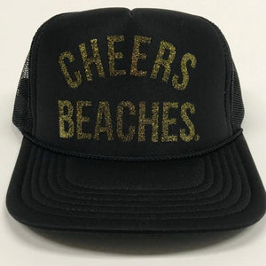 Cheers Beaches Accessories Copy of California Bear Flag "Cheers Beaches" Trucker Hat