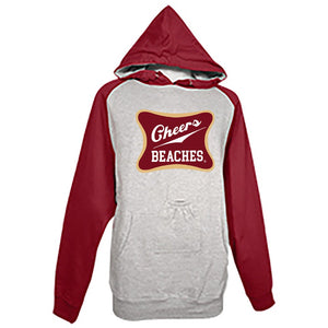 Cheers Beaches® Beer Pocket Hoodie – Beach Bonfire Sweatshirt - Cheers Beaches