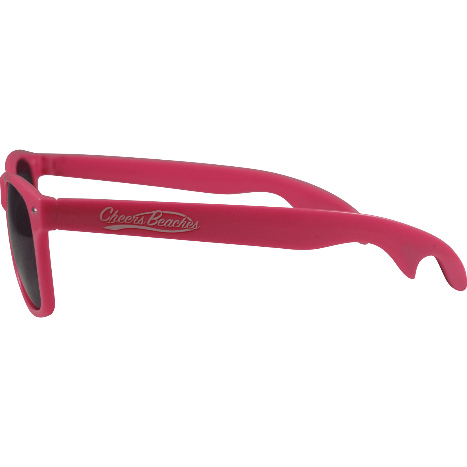 Cheers Beaches Bottle Opener Sunglasses: Pink - Cheers Beaches