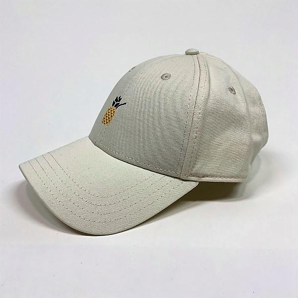 Cheers Beaches Embroidered Pineapple Hat: Cream - Cheers Beaches