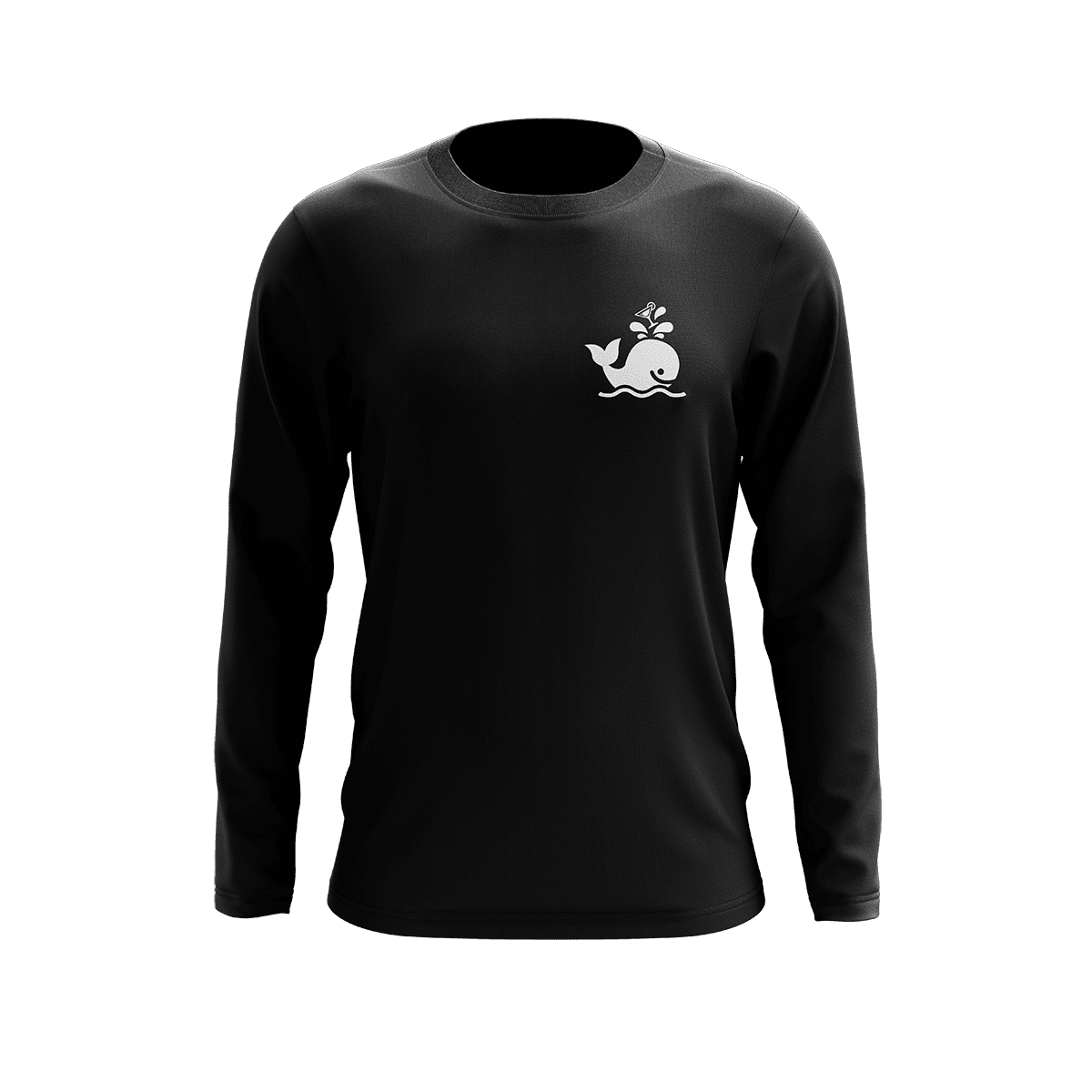 Cheers Beaches "End the Night Right" Long Sleeve T-shirt: Black - Cheers Beaches