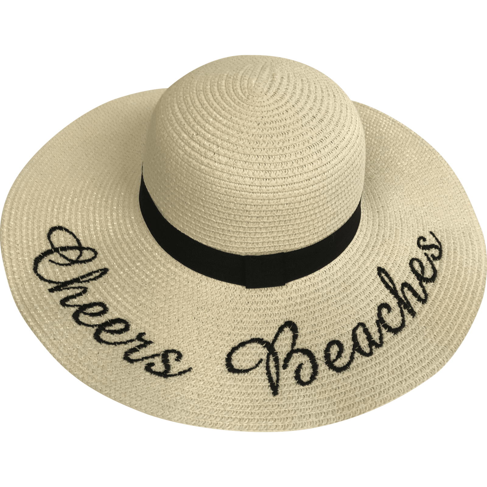 Cheers Beaches Floppy Sun Hat: Cream - Cheers Beaches