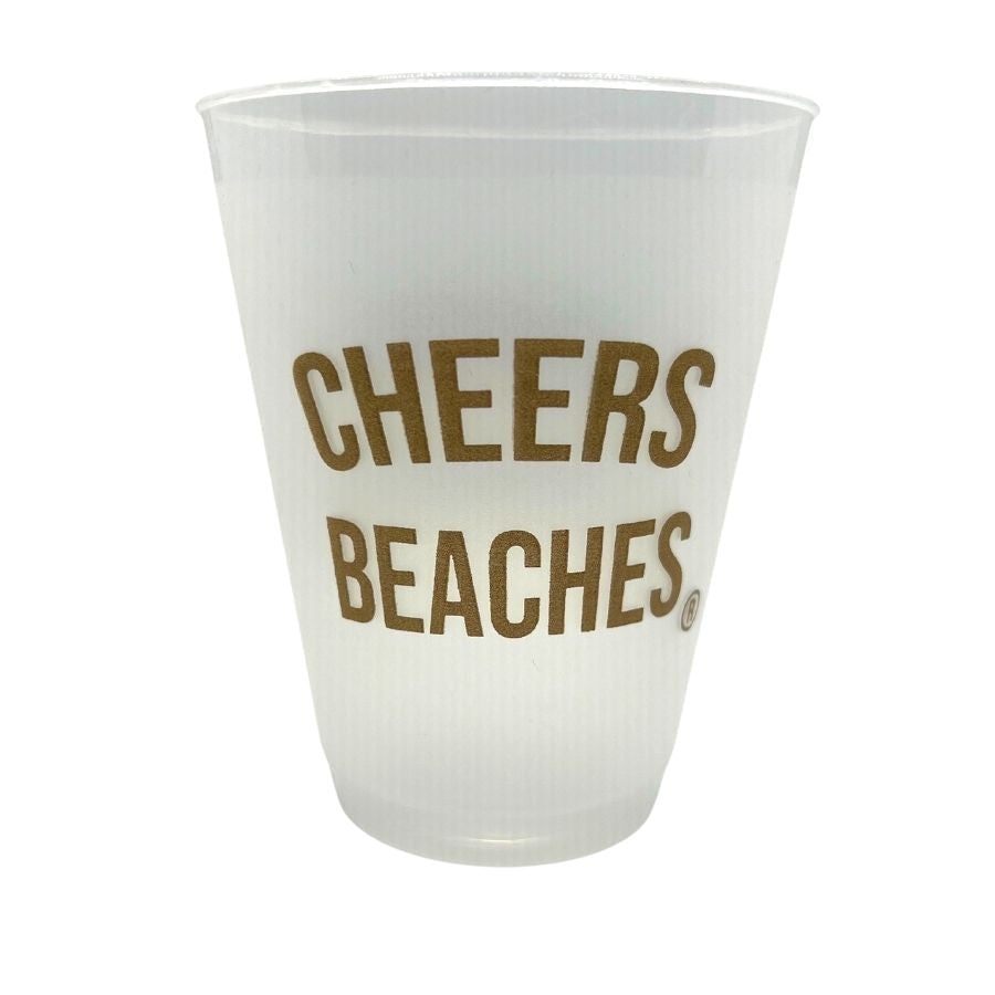 Cheers Beaches Frosted Party Cup: Set of 8 - Cheers Beaches