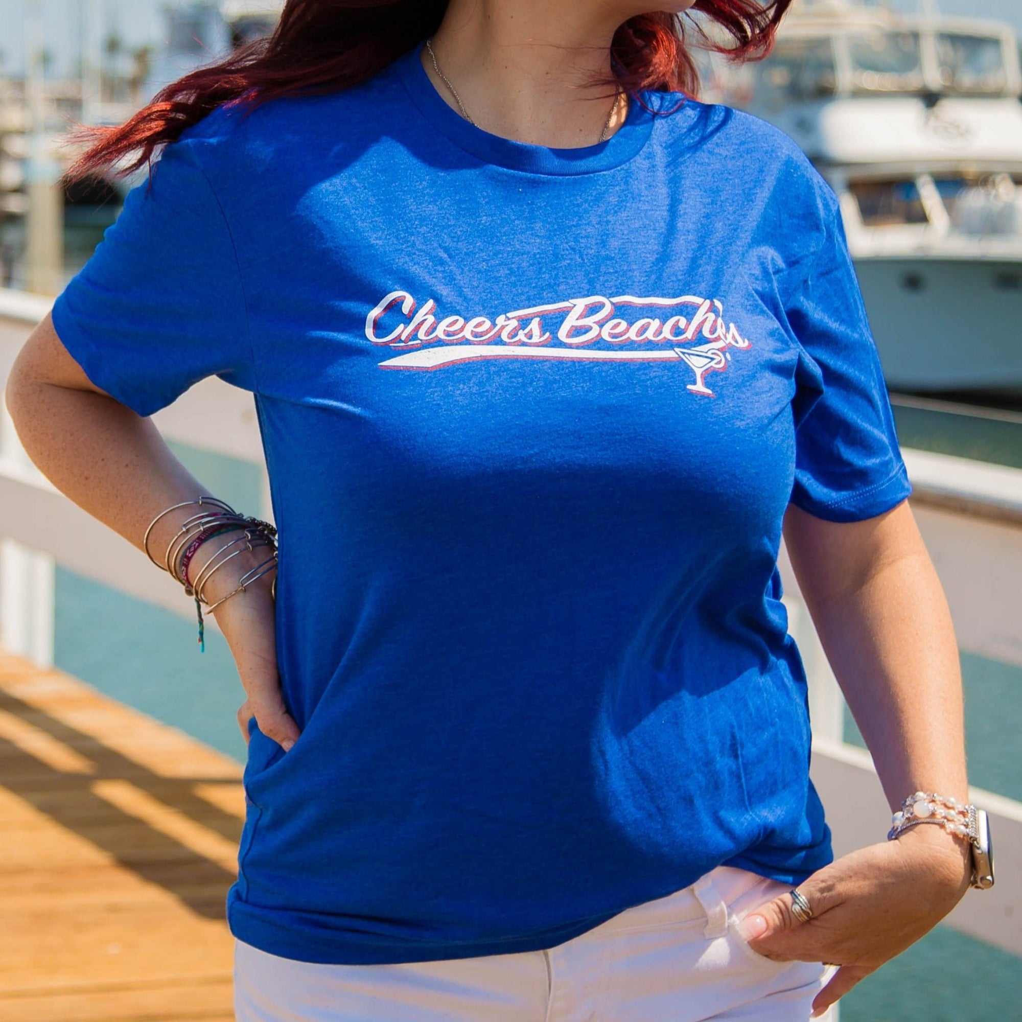 Cheers Beaches Martini Unisex Crew Neck - Cheers Beaches