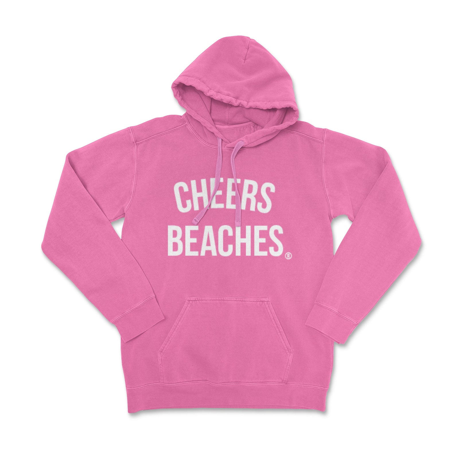 Cheers Beaches Pigment Dyed Sweatshirt: Assorted Colors - Cheers Beaches