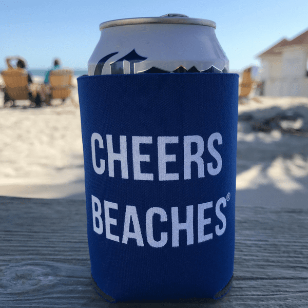 Cheers Beaches® Royal Blue Can Cooler - Cheers Beaches
